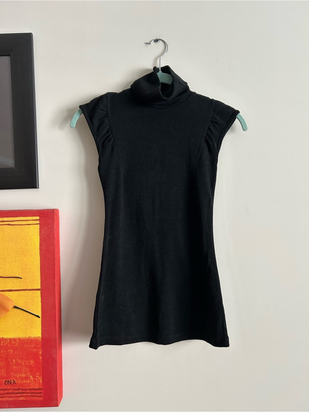 2/$12 Cherish Black Knit Sleeveless Top